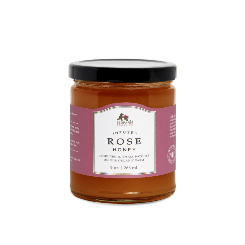 123 MIEL DE FERME - INFUSÉ À LA ROSE
