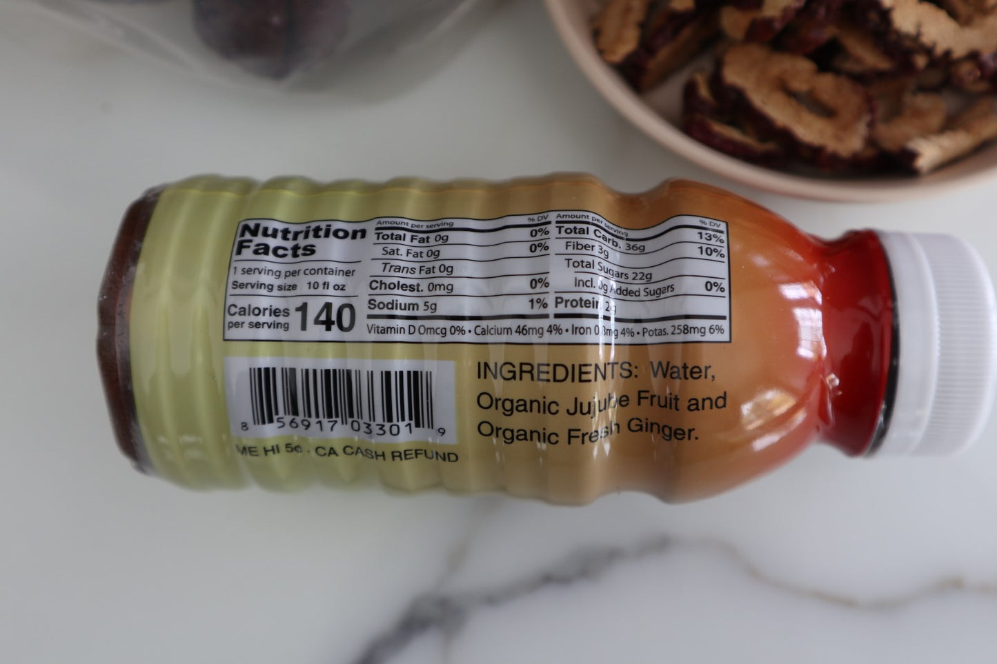 MODO FARMS Jus de jujube biologique de Californie - Or liquide (10 oz par bouteille)