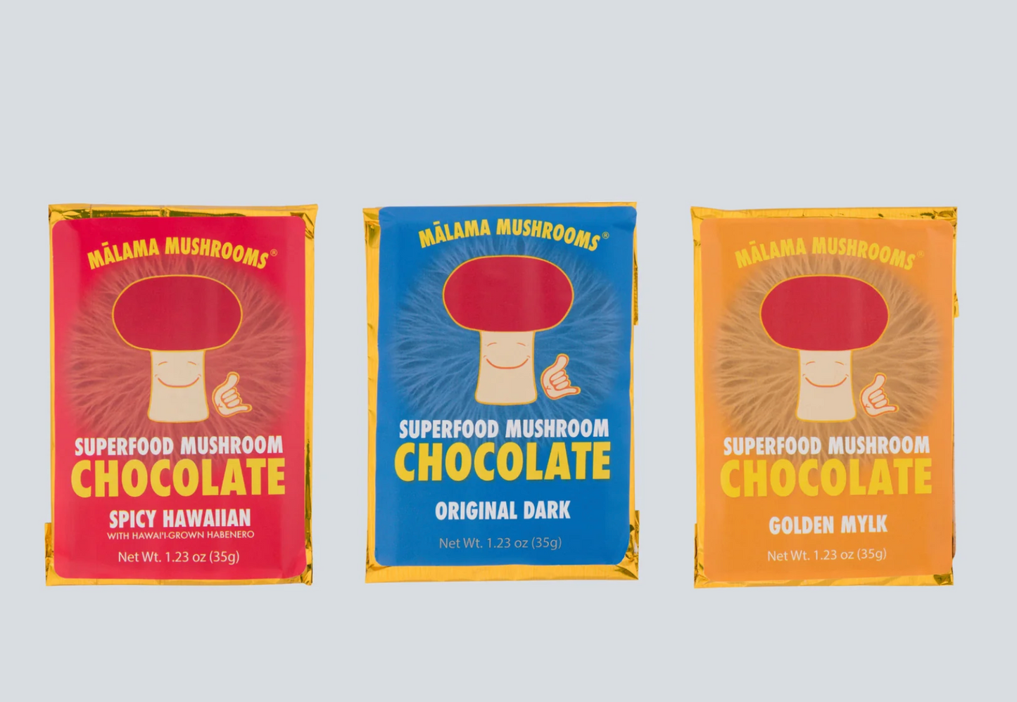 HAWAIIAN MUSHROOM CHOCOLATE VARIETY PACK (15-PACK)