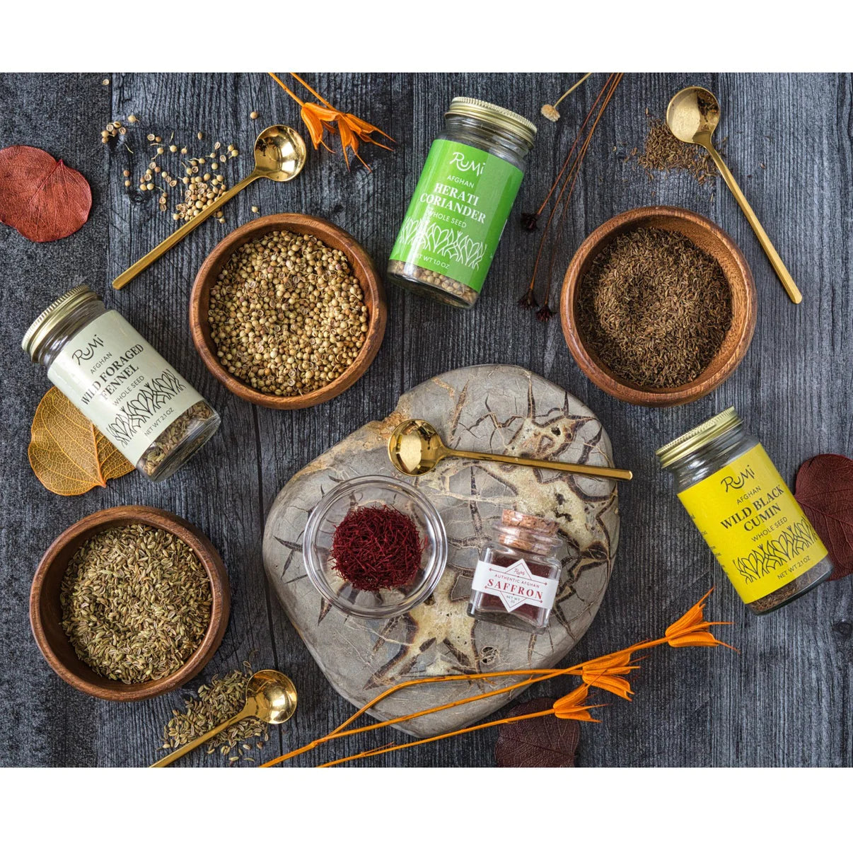Afghan Whole Spice Gift Set - Authentic Handpicked Spices
