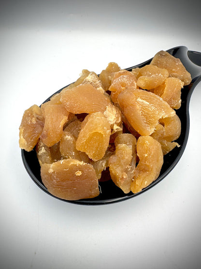 Artisanal Crystallized Ginger | Zingiber Officinale | Pure & Natural Dried Delight - No Sugar Added