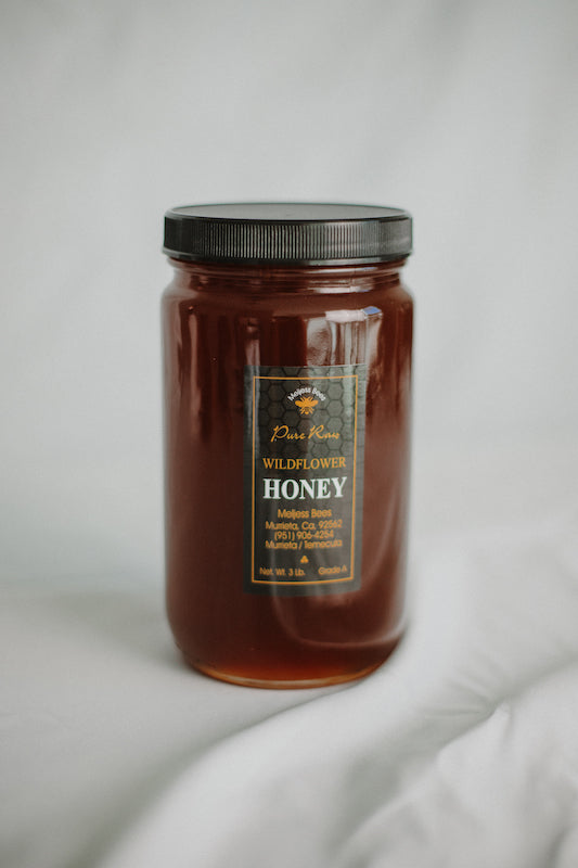 MELJESS BEES Raw Wildflower Honey (3 lbs)
