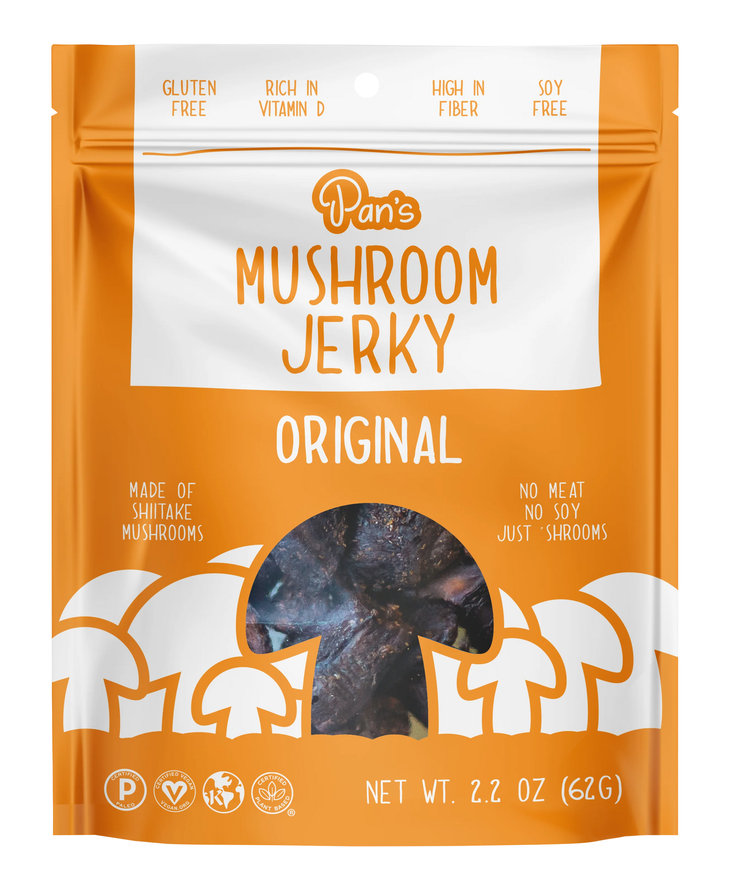 Pan's Original Mushroom Jerkey