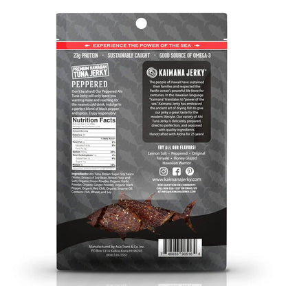 Peppered Ahi Tuna Jerky – Sweet & Spicy, Handcrafted in Hawaii