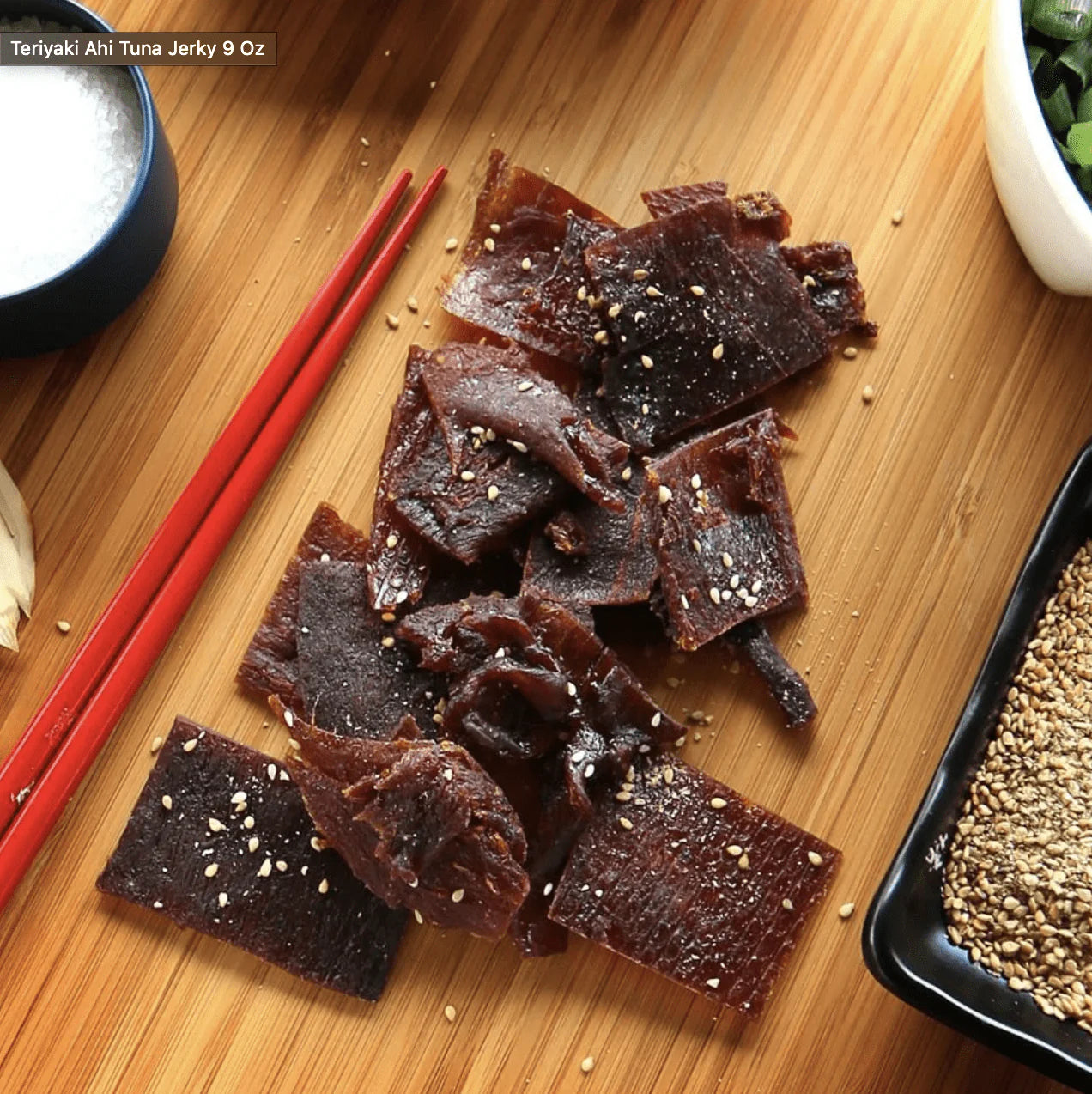 Teriyaki Ahi Tuna Jerky – Handcrafted & All Natural