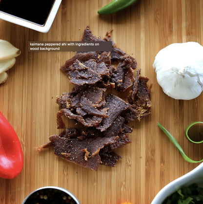 Peppered Ahi Tuna Jerky – Sweet & Spicy, Handcrafted in Hawaii