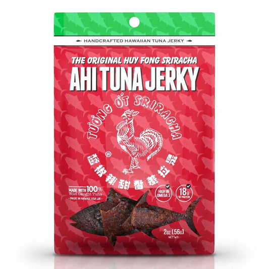 Sriracha Ahi Tuna Jerky – Officially Sanctioned by Huy Fong Foods