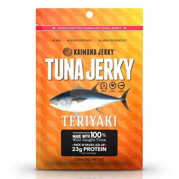 Teriyaki Ahi Tuna Jerky – Handcrafted & All Natural