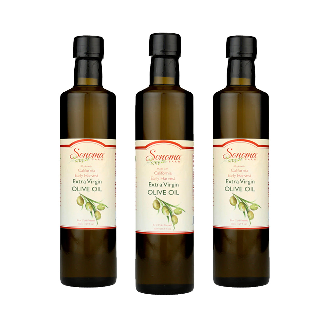 Extra Virgin Olive Oil | 2023 Crop | Cold Pressed | 1 Gallon / 3.8 Liters