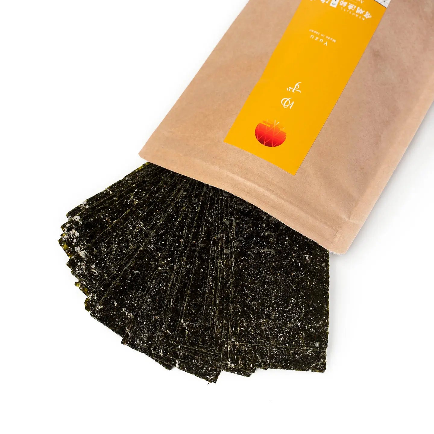 Ariake Nature’s Yuzu-Flavored Roasted Nori – Premium Seaweed with Umami & Citrus (0.64oz)