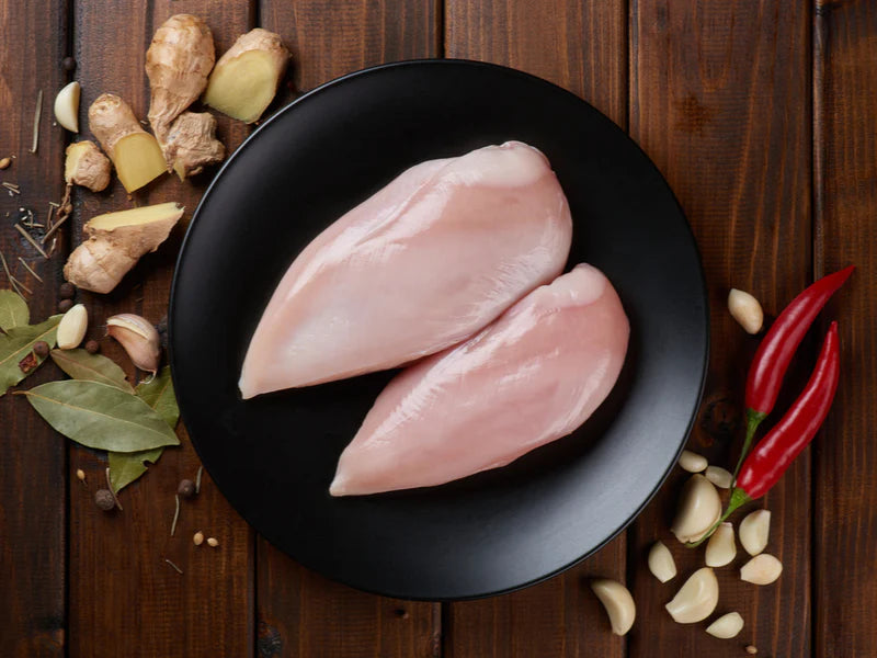 PRIMAL PASTURE Poitrine de poulet désossée et sans peau (1-1,25 lb) 